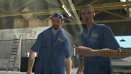 杰思罗和德瓦恩正在修理一台雷明顿