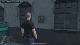 Disable the cameras.