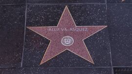Allie Valasquez' star on the Vinewood Walk of Fame.
