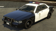 The Police Cruiser with a standard light bar.