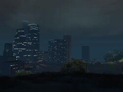 DowntownLosSantos-GTASA-Night.jpg (24 KB) Nighttime view.