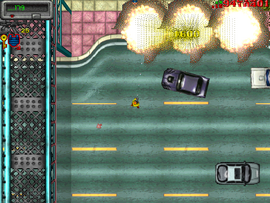 Destroying the Limousine.
