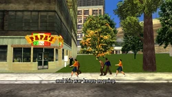 Salvatore reminds him that the Forelli-Sindacco war benefits the Leone Family's businesses.