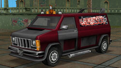 The Streetwannabe's gang vehicle in Grand Theft Auto: Vice City, the Gang Burrito.