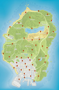 Map of all 50 locations.