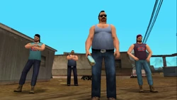 TrailerParkMafia-GTAVCS-Members.png (1.25 MB) Members of Trailer Park Mafia in the mission Takin' Out the White-Trash.
