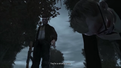 "You're a strange man." –Niko to Dimitri.