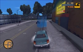 Claude and Misty arriving at Joey's Garage.