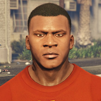 Franklin as he appears during normal gameplay in the Enhanced Version.