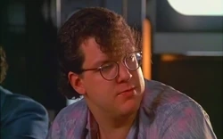 Jimmy Borges, a character from Miami Vice, who Hilary holds some resemblance to.