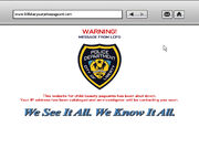 LCPD Website Warning