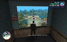 Eventually Candy tells Shrub that Tommy is watching.