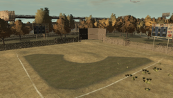 Baseball field.