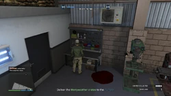 Collected a Merryweather crate.