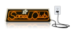 Rockstar Social Club, Rockstar Games' Social Club neon sign…