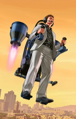 A Thruster in the official artwork
