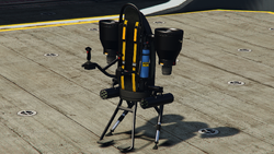 A Thruster with the Missiles upgrade