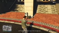 Search the area for the executive's office