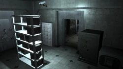 The vault room.