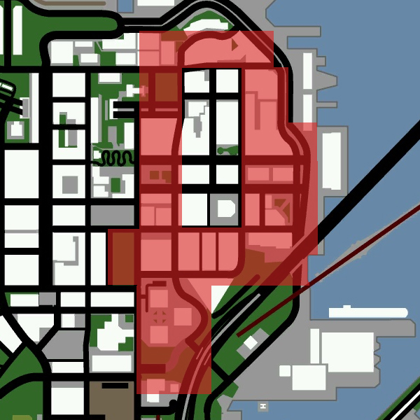 GTA San Andreas Snapshots locations in San Fierro