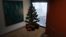 The Christmas Tree in all apartments