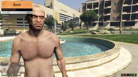 Trevor's interaction menu.