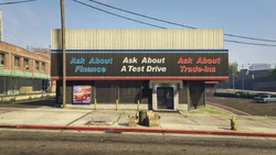 Power Street entrance.