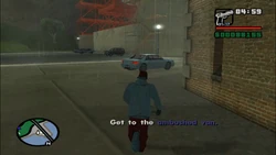 CJ must now get to the ambushed van.