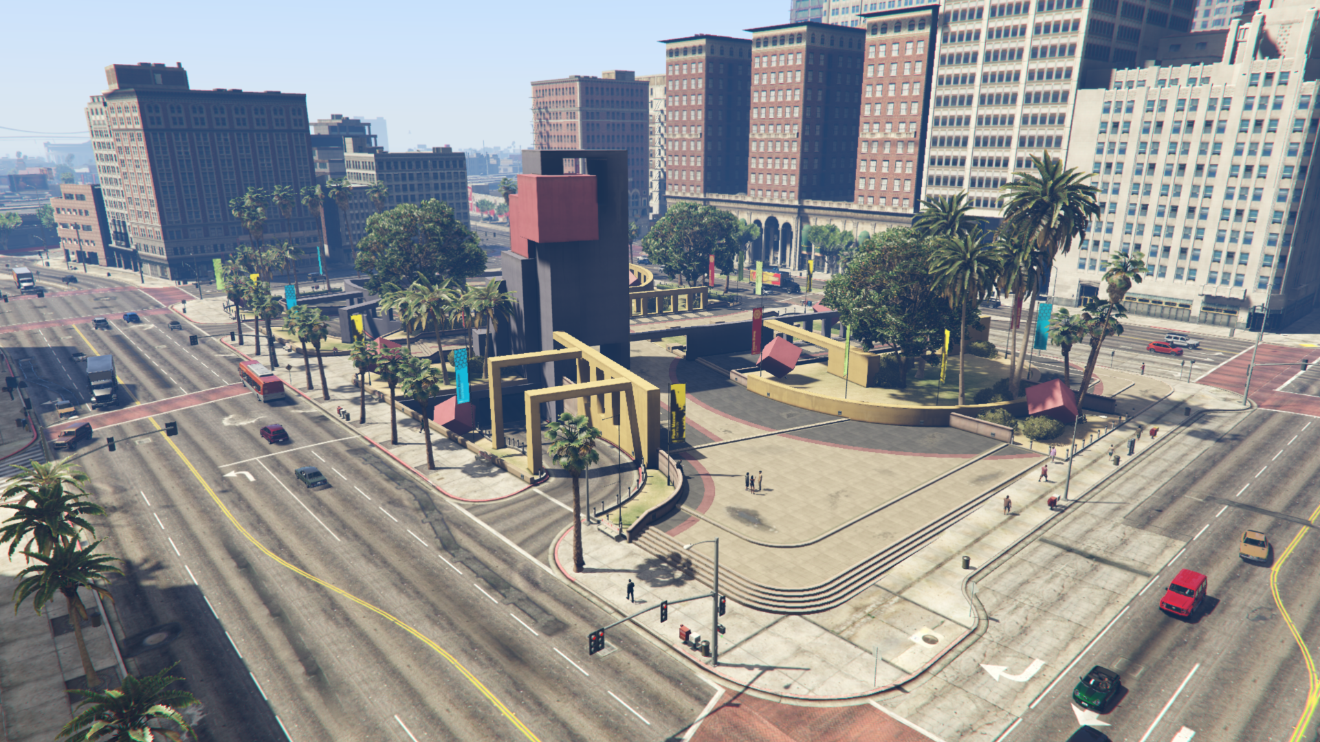 Legion Square Gta V Map Legion Square | Gta Wiki | Fandom