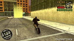 Arriving in Chinatown, across the street from Casa's deli.