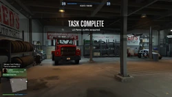 Task complete