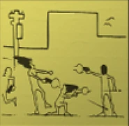 The World's a Stooge mission replay icon.