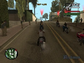 BackroadWanderer-GTASA-RaceStart