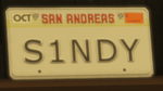 Custom Plate GTAO S1NDY