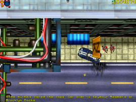 After killing the targets, the protagonist is told that someone called the cops. The contact tells them to go to Seymour Reamer's place in Brocklyn Docks.