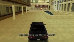 He realizes Toni isn't his FBI contact John-O.