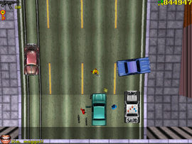 Killing the cop.