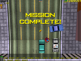 Mission Complete!