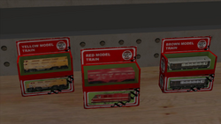 Multiple small train sets.