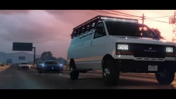 The Bail Enforcement Burrito traveling with a , a , and the Envisage