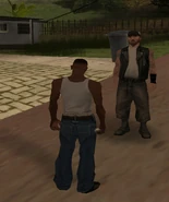 Biker crack dealer found in Las Colinas.