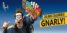 Ego Chaser billboard advertisement.