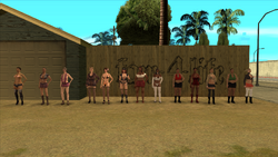 The sexuality of the character in GTA San Andreas: how to cheat