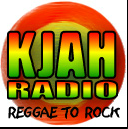 The beta K-JAH Radio logo with the slogan "Reggae To Rock".