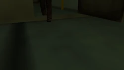 A person is seen entering the hull.