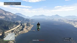 The air support available to the La'oub Princess has been reduced.