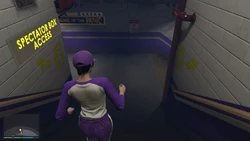 TheDugganRobbery-GTAOe-Finale-SS8.png (1.4 MB) Heading to the Duggans' spectator box.