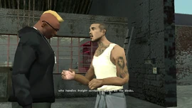 He says he knows a guy who handles freight containers at the docks.