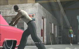 正当塞萨尔回应卡尔的时候，坎德尔气凶凶地冲了进来