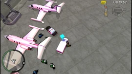 Huang stealing the ambulance.